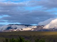Stimmungsvolles Abendlicht an der Hekla - Ϸjórsá Tal